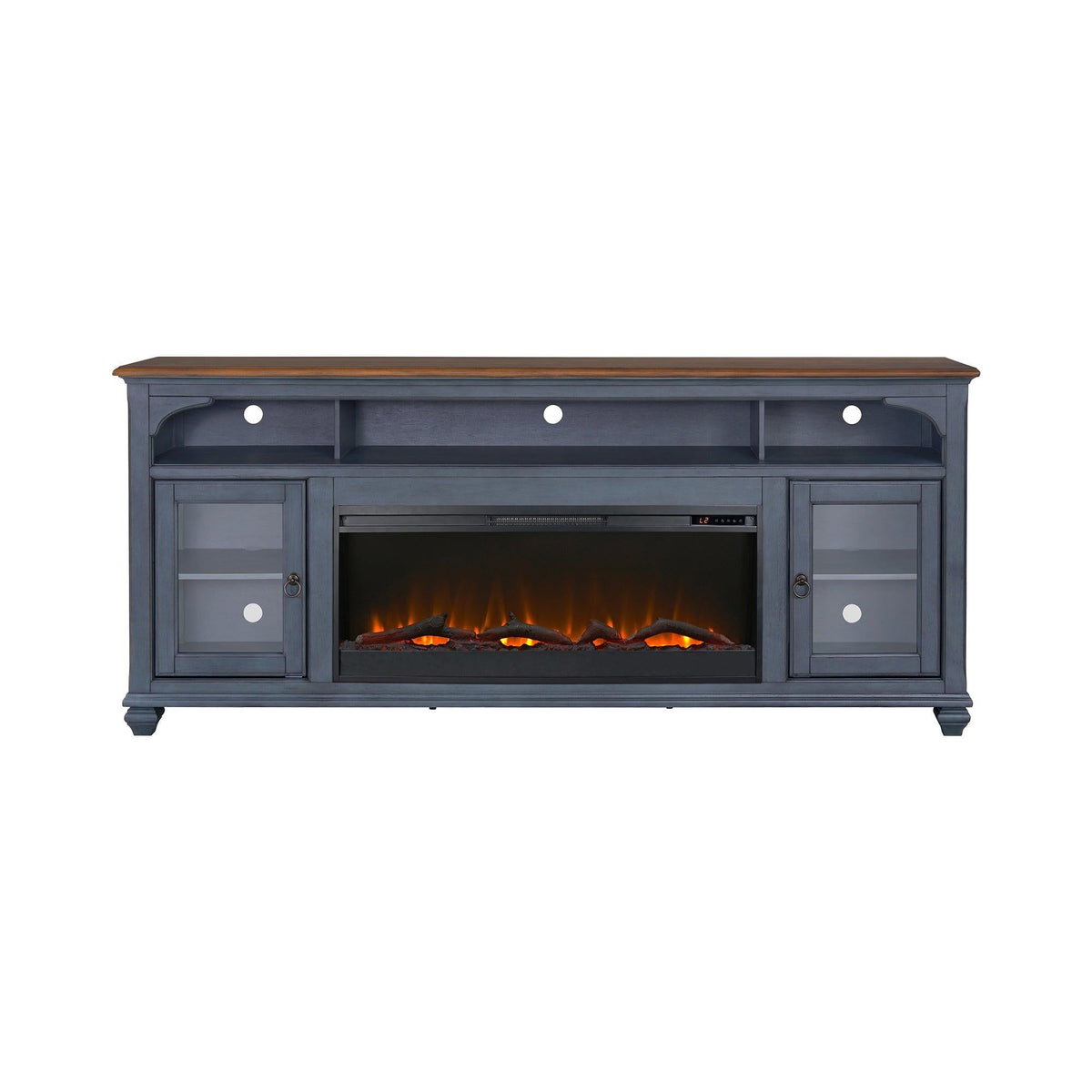 Legends Home Americana ZAMR-1986 86" Fireplace TV Stand
