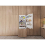 Thor Kitchen 30-inch, 16.1 cu. ft. Built-in Bottom Freezer Refrigerator with Water Dispenser XRF3016BBP