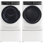 Electrolux 8.0 cu. ft. Front Load Perfect Steam™ Gas Dryer with Balanced Dry™ ELFG7738AW
