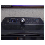 GE Profile 5.4 cu. ft. Top Loading Washer with Smarter Wash Technology and Adaptive SmartDispense PTW800BPWRS