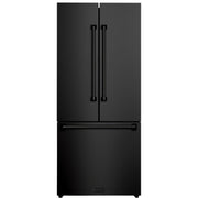 Thor Kitchen 30-inch, 17.7 cu. ft. Counter-Depth French 3-Door Refrigerator with Ice Maker RF3017FFD00