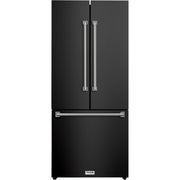 Thor Kitchen 30-inch, 17.7 cu. ft. Counter-Depth French 3-Door Refrigerator with Ice Maker RF3017FFD00-SS