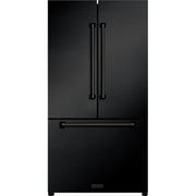 Thor Kitchen 36-inch, 20.3 cu. ft. Counter-Depth French 3-Door Refrigerator with Ice Maker RF3621CTD00