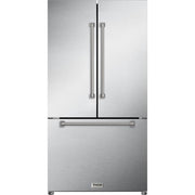 Thor Kitchen 36-inch, 20.3 cu. ft. Counter-Depth French 3-Door Refrigerator with Ice Maker RF3621CTD99