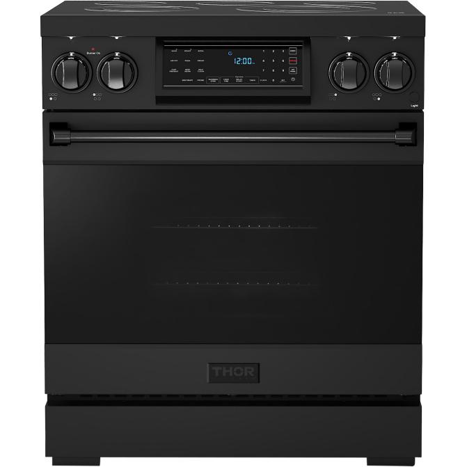 Thor Kitchen 30-inch Freestanding Electric Range with Tilt Panel RSE30B