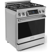 Thor Kitchen 30-inch Freestanding Gas Range with Tilt Panel RSG30LP
