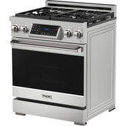 Thor Kitchen 30-inch Freestanding Gas Range with Tilt Panel RSG30LP