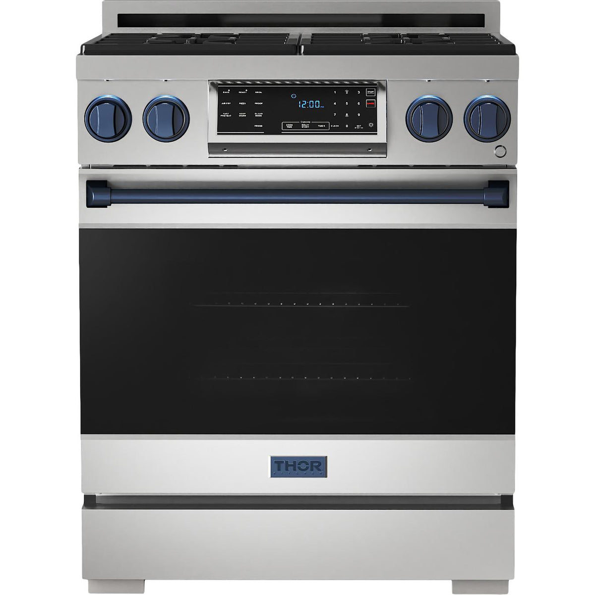 Thor Kitchen 30-inch Freestanding Gas Range with Tilt Panel RSG30LP-BLU