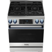 Thor Kitchen 30-inch Freestanding Gas Range with Tilt Panel RSG30LP-BLU