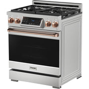 Thor Kitchen 30-inch Freestanding Gas Range with Tilt Panel RSG30-RSG