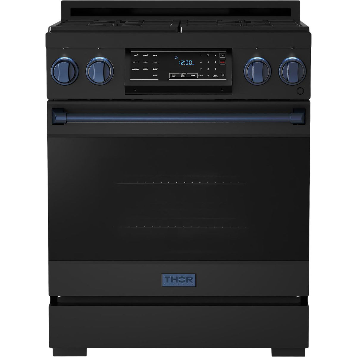 Thor Kitchen 30-inch Freestanding Gas Range with Tilt Panel RSG30BLP-BLU