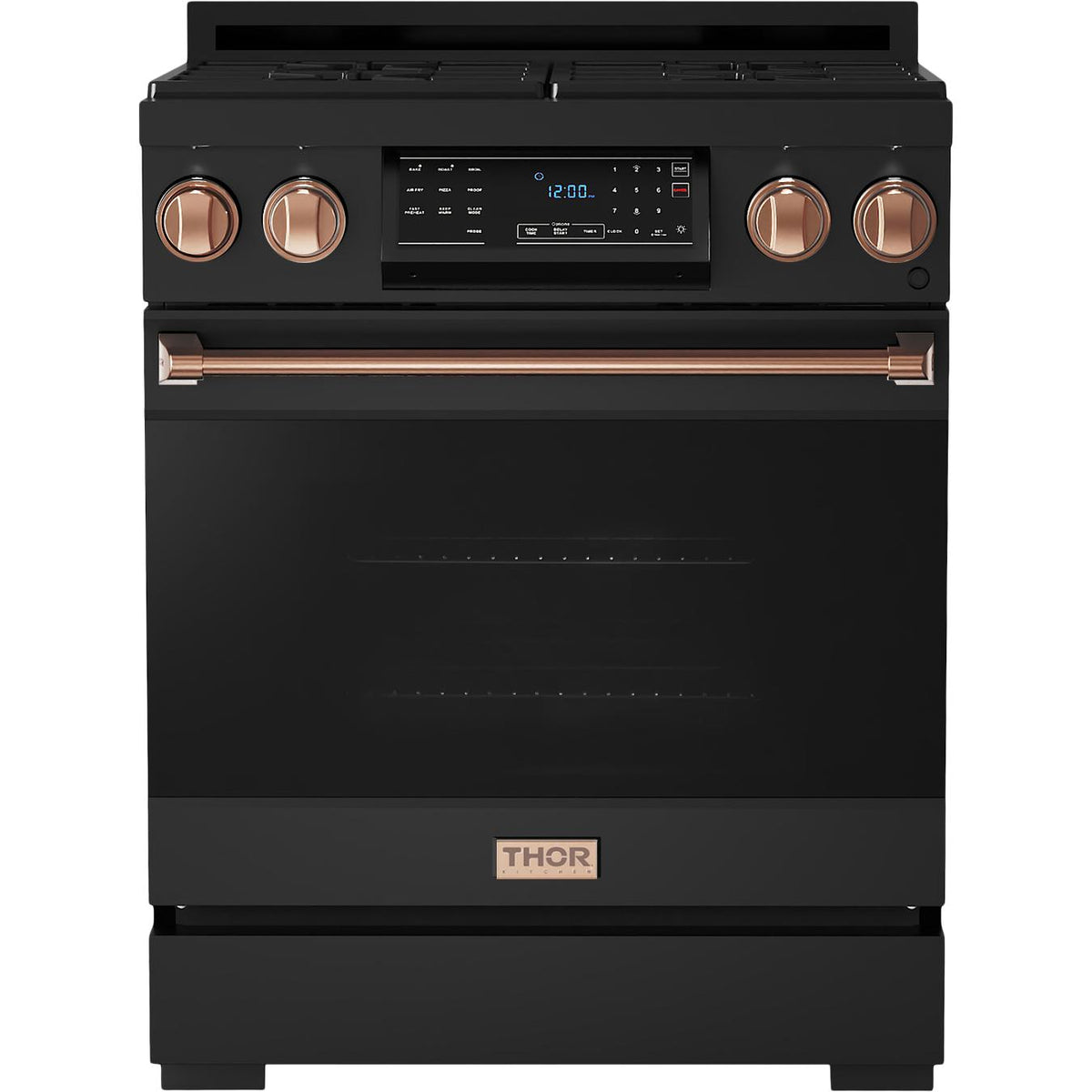 Thor Kitchen 30-inch Freestanding Gas Range with Tilt Panel RSG30BLP-RSG