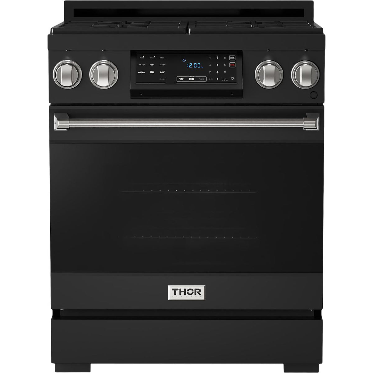 Thor Kitchen 30-inch Freestanding Gas Range with Tilt Panel RSG30BLP-SS