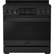 Thor Kitchen 36-inch Freestanding Gas Range with Tilt Panel RSG36BLP