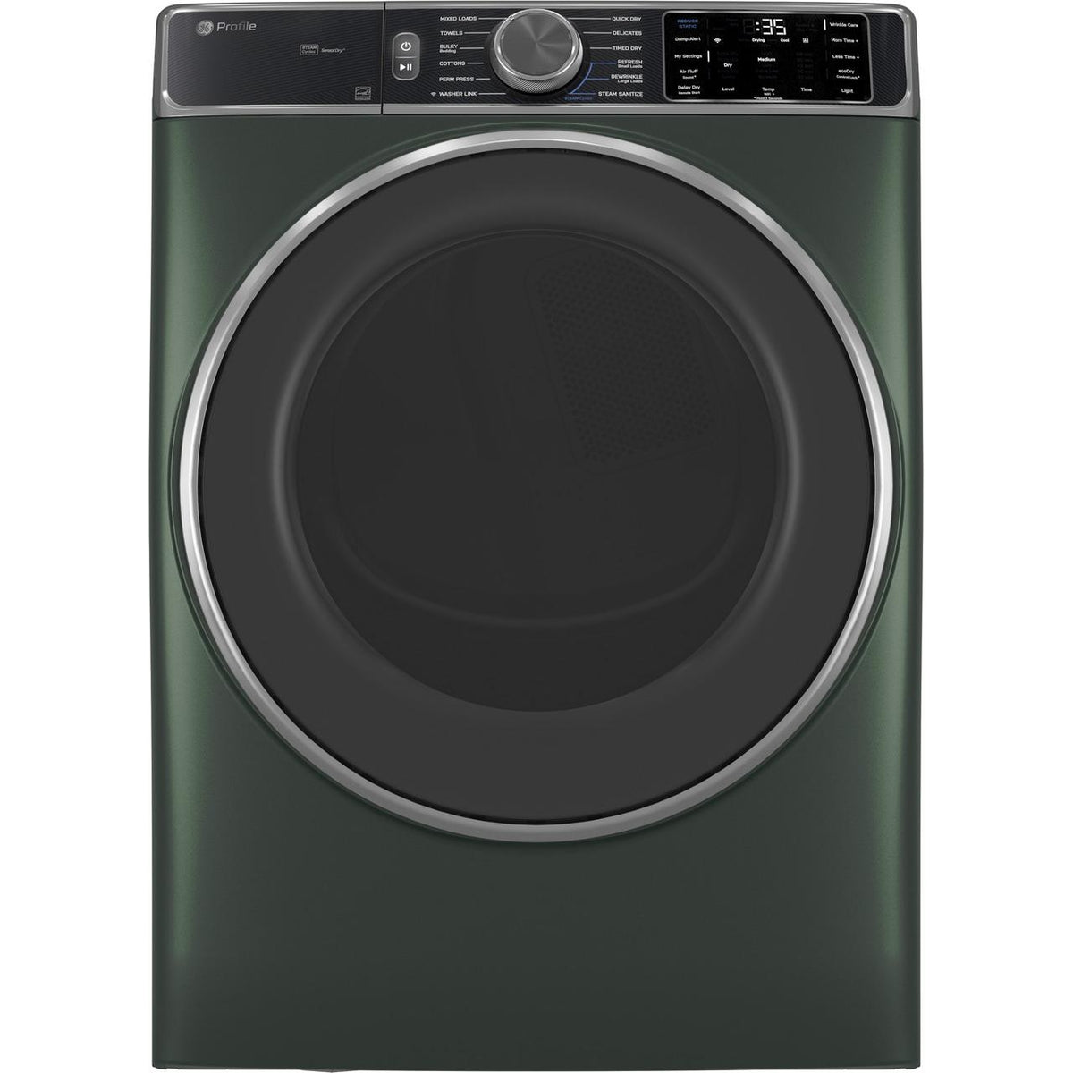 GE Profile 7.8 cu. ft. Electric Dryer with Sanitize Cycle PFD95ESPWGN