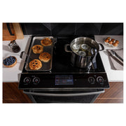 GE Profile 30-inch Smart Slide-In Front-Control Induction Range with Air Fry PHS93EYPFS