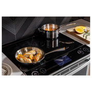 GE Profile 30-inch Smart Slide-In Front-Control Induction Range with Air Fry PHS93EYPFS