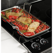 GE Profile 30-inch Smart Slide-In Front-Control Induction Range with Air Fry PHS93EYPFS