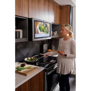 GE Profile 30-inch Smart Slide-In Front-Control Induction Range with Air Fry PHS93EYPFS