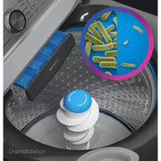 GE Profile 5.3 cu. ft. Capacity Washer with Smarter Wash Technology and Adaptive SmartDispense PTW805BPWRS