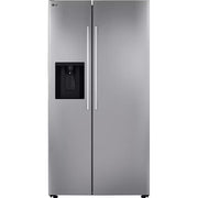 LG 27 cu. ft. Standard-Depth Side-by-side Refrigerator with Ice and Water LS27T3230S