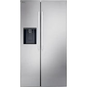 LG 27 cu. ft. Standard-Depth Side-by-side Refrigerator with Ice and Water LS27T3230S