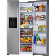 LG 27 cu. ft. Standard-Depth Side-by-side Refrigerator with Ice and Water LS27T3230S