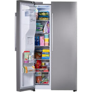 LG 27 cu. ft. Standard-Depth Side-by-side Refrigerator with Ice and Water LS27T3230S