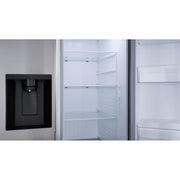LG 27 cu. ft. Standard-Depth Side-by-side Refrigerator with Ice and Water LS27T3230S