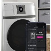GE Profile 4.6 cu. ft. UltraFast Combo with Ventless Inverter Heat Pump Technology Washer/Dryer PFQ83HSSWWW