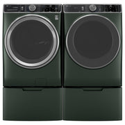 GE Profile 7.8 cu. ft. Gas Dryer with Steam and Sanitize Cycle PFD95GSPWGN