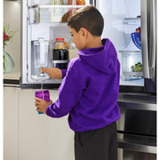 GE Profile 23.3 Cu. Ft. Smart Counter-Depth Fingerprint Resistant 4-Door French-Door Refrigerator with Door In Door PJD23BYWFS