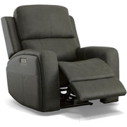 Flexsteel Linden 1043-53P5-94602 Power Recliner - Charcoal