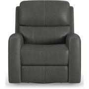 Flexsteel Linden 1043-53P5-94602 Power Recliner - Charcoal