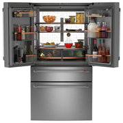 Café 36-inch, 23.2 Cu. Ft. Smart Counter-Depth 4-Door French-Door Refrigerator CJE23DP2WS1