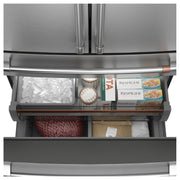 Café 36-inch, 23.2 Cu. Ft. Smart Counter-Depth 4-Door French-Door Refrigerator CJE23DP2WS1