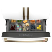 Café 36-inch, 23.2 Cu. Ft. Smart Counter-Depth 4-Door French-Door Refrigerator CJE23DP4WW2