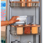 Café 36-inch, 23.2 Cu. Ft. Smart Counter-Depth 4-Door French-Door Refrigerator CJE23DP4WW2