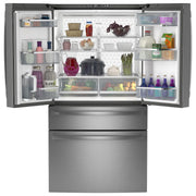 GE Profile 23.2 Cu. Ft. Smart Counter-Depth Fingerprint Resistant 4-Door French-Door Refrigerator PJE23BYWFS