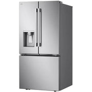 LG 33-inch, 25 cu. ft. Freestanding 3-Door French Door Refrigerator with Ice and Water Dispenser LF25H6330S