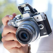 OM SYSTEM Olympus OM-D E-M10 Mark IV 20MP Digital Camera Body, Silver (V207130SU000)