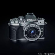 OM SYSTEM Olympus OM-D E-M10 Mark IV 20MP Digital Camera Body, Silver (V207130SU000)