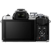 OM SYSTEM Olympus OM-D E-M10 Mark IV 20MP Digital Camera Body, Silver (V207130SU000)