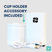 KIKI Pure Pro Personal Air Purifier/Ionizer - White