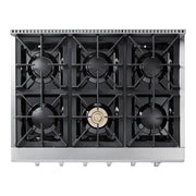 Thor Kitchen 36-inch Gas Rangetop HRT3618ULP
