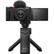 Sony ZV-1F Vlog Camera for Content Creators and Vloggers - Black ZV-1F/B