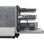 Samsung Bespoke Built-In Dishwasher with Third Rack and AI Wash DW90F89T0USRAA