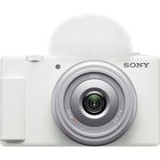 Sony ZV-1F Vlog Camera with 4K Video for Content Creators and Vloggers White Bundle