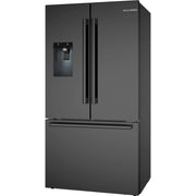 Bosch 36-inch, 21.6 cu. ft. Counter-Depth  French 3-Door Refrigerator with Water and Ice Dispensing System B36CD52SNB