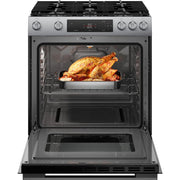 Bosch 30-inch Slide-in Gas Range with Convection Technology HGF1050MUC